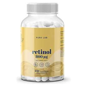 Pure Labs Lab Retinol Vitamin A 800 Mcg 240 Caps