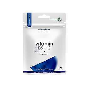 Nutriversum D3 + K2 Vitamin 60 Capsules