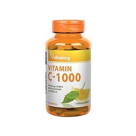 Vitaking Vitamin C 1000 mg with 50 mg Citrus Bioflavonoids and Acerola 90 Tablets