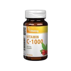 Vitaking Vitamin C 1000 mg with Rosehip 30 Tablets