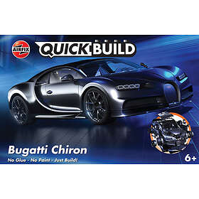 Airfix Snabbbyggd Bugatti Chiron Svart