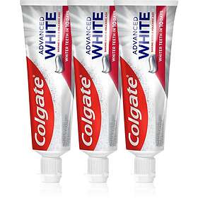 Colgate Advanced White Volcanic Ash and Baking Soda Organisk tandkräm 3x75ml