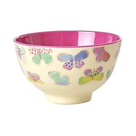 Rice melaminskål small Butterfly