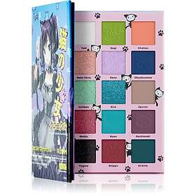 Rude Cosmetics Manga Collection Pigments & Shadows Palette Palett för ögonskugga 22g