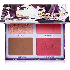 Rude Cosmetics Manga Face Palette Flerfunktionell ansiktspalett för ansikte 11,2g