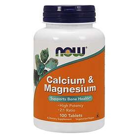 Now Foods Calcium & Magnesium 100 tablets