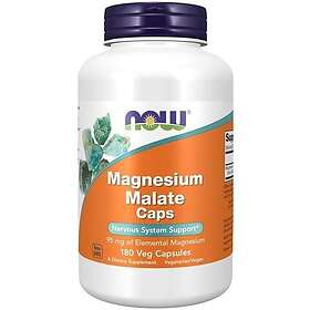 Now Foods Magnesium Malate Caps 180 vcaps