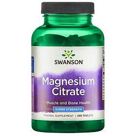 Swanson Magnesium Citrate 240 Tablett