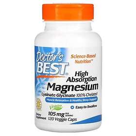 Doctor's Best High Absorption Magnesium 105mg 120 vcaps