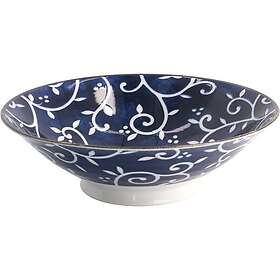 Tokyo Design Studio Blue Karakusa Ramenskål 1600ml