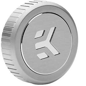 EK-Quantum Torque Plug w/Badge Satin Titanium