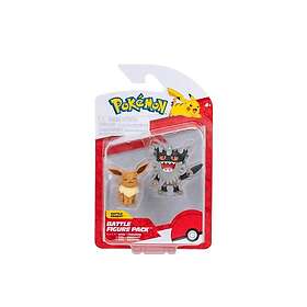 Jazwares Pokemon Battle Figure Perrserker and Eevee (PKW3577)