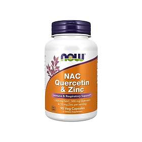 Now Foods NAC Quercetin & Zinc 90 Veg Capsules