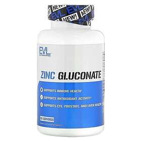 EVL Nutrition Zinc Gluconate 60 Tablets