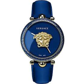 Versace VECO02122 Palazzo Blå/Läder Ø39 mm