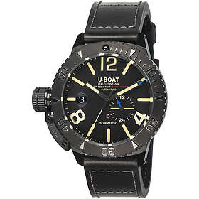 U-Boat 9015 Classico Svart/Gummi Ø46 mm
