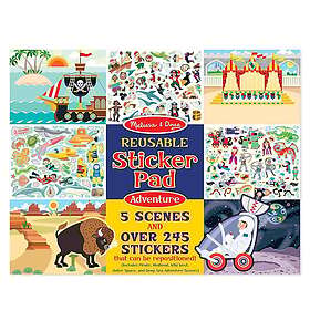 Klistermärkesbok Äventyr Melissa & Doug