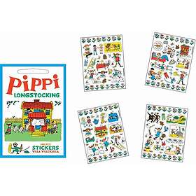 Pippi Klistermärken Villa Villekulla 140-pack