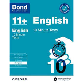 Bond 11+: Bond 11+ English 10 Minute Tests with Answer Support 8-9 years (häftad, eng)