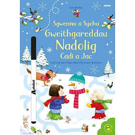 Sgwennu a Sychu Gweithgareddau Nadolig Cadi a Jac Cadi and Jac's Wipe-Clean Chri