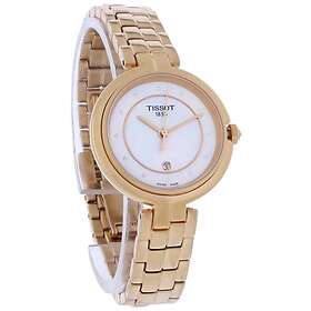 Tissot T094.210,33,116,02 Flamingo Vit/Roséguldstonat stål Ø30 mm