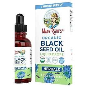 Mary Ruth's Ekologisk sort fröolja i flytande droppar 60ml