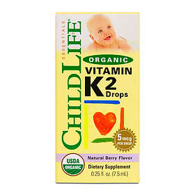 Child Life Essentials Ekologiska Vitamin K2 Droppar 7ml