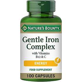 Nature's Bounty Mild Järnkomplex 100 Capsules