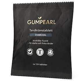 Gumpearl Charcoal Tandkrämstablett Refill 124 st