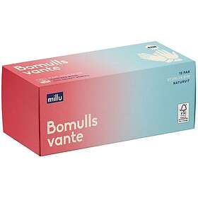 Millu Bomullsvante Small/Medium 12 par