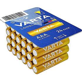 Varta 24-st Alkaliskt Batteri R3 (AAA) Longlife