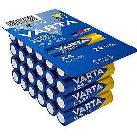 Varta 24-st Alkaliskt Batteri R6 (AA) Longlife Power