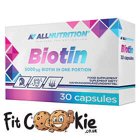 AllNutrition Biotin 5000 mcg 30 kapslar