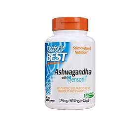 Doctor's Best Ashwagandha med Sensoril 125 mg 60 kapslar