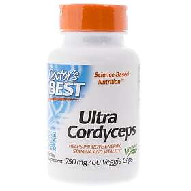 Doctor's Best Ultra Cordyceps 750 mg 60 kapslar