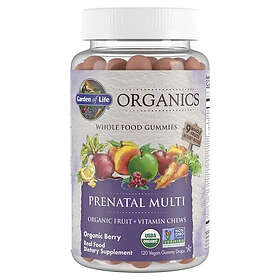 Garden of Life Mykind Organics Prenatal Multi Gummies 120 veganska gummibjörnar