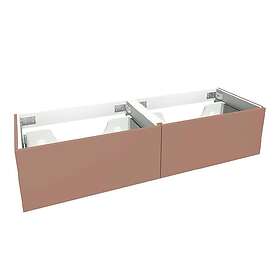 VikingBad Servantskap Trend MIE Demi- Mål: B(120-180)Xh46xd29 cm Terracotta 140c