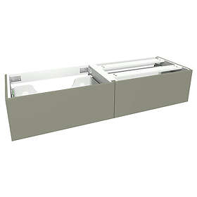 VikingBad Servantskap Trend MIE Demi- Mål: B(60-180)Xh46xd29 cm Oliven 140cm