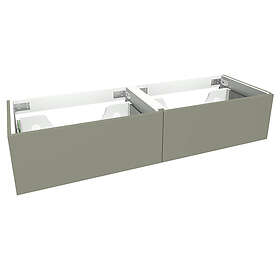 VikingBad Servantskap Trend MIE Demi- Mål: B(120-180)Xh46xd29 cm Oliven 140cm Do