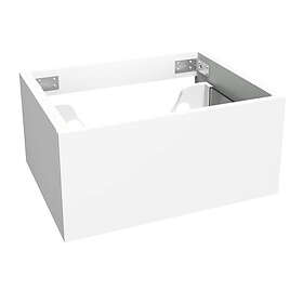 VikingBad Servantskap Slett MIE Demi Mål: B(60-180)Xh46xd29 cm Hvit 60cm