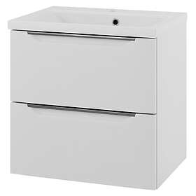 Linn Bad Mari D45cm Servantskap Svart Matt 120cm Venstre