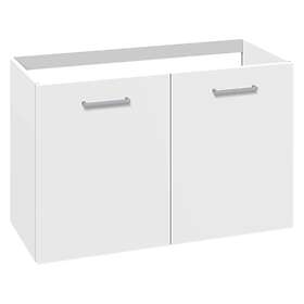 1904 Voss Servantskap med 2 Dører Hvit Matt 100cm