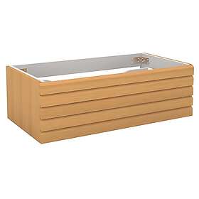 VikingBad Servantskap Stav MIE Demi Mål: B(60-200)X46x29 cm Eik 90cm