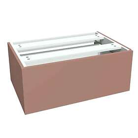 VikingBad Sideskap Trend MIE Demi- Mål: B(60-90)Xh46xd29 cm Terracotta 70cm