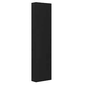 Dansani Calidris Glatt Høyskap 1 dør D16cm Eik Noir 160cm Høyre Hengslet