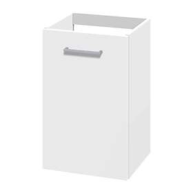 1904 Voss Slim Servantskap med 1 dør Hvit Matt 40cm Venstre Hengslet