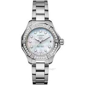 TAG Heuer WBP1314.BA0005 Aquaracer Professional 200 Solargraph Vit/Stål Ø34 mm