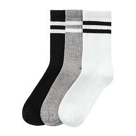 Åhléns Strumpor med kontrastrand SPORTY 3-pack
