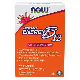 Now Foods B-12-vitamin Omedelbar Energi 75 förpackningar