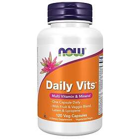 Now Foods Dagliga vitaminer 120 vegetabiliska kapslar